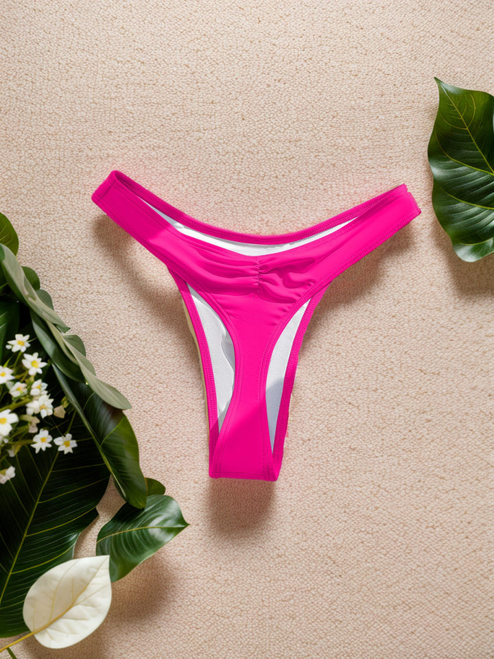 Damen Bikini-Hose mit hohem Beinausschnitt und elegantem Schnitt Drune