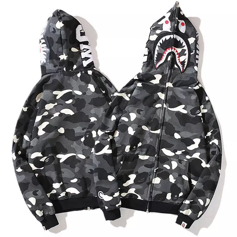 Damen Kapuzenjacke mit modernem Camouflage-Design und hochwertiger Baumwollmischung Drune
