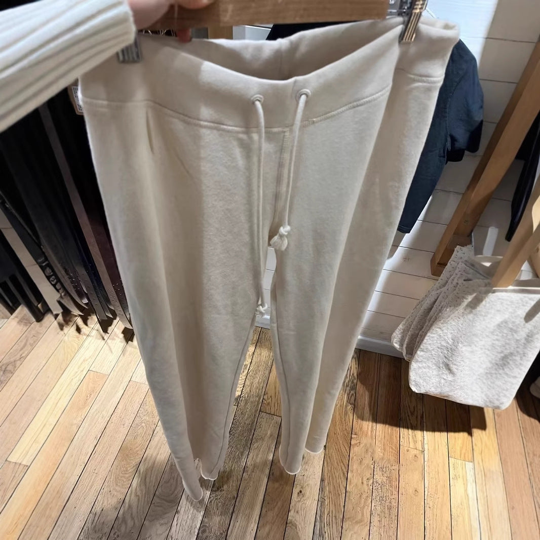 Damen bequeme Lounge-Hose mit verstellbarem Bund Drune