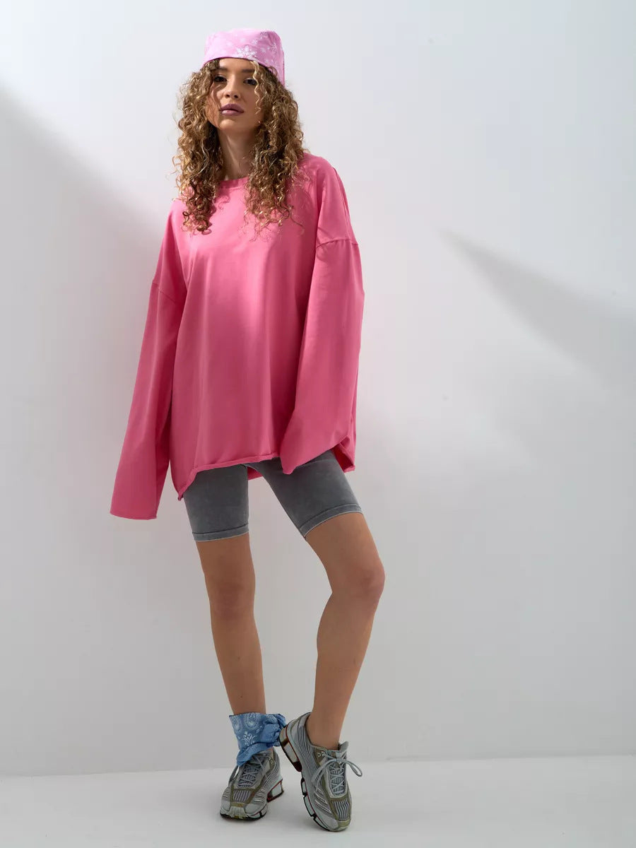 Damen oversized Sweatshirt Drune