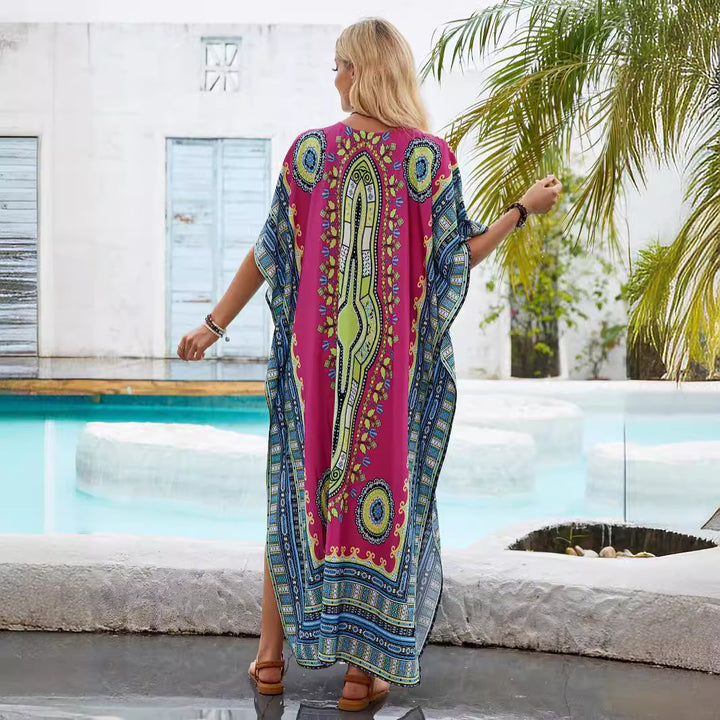 Femme Kaftan Maxi Kleid Drune