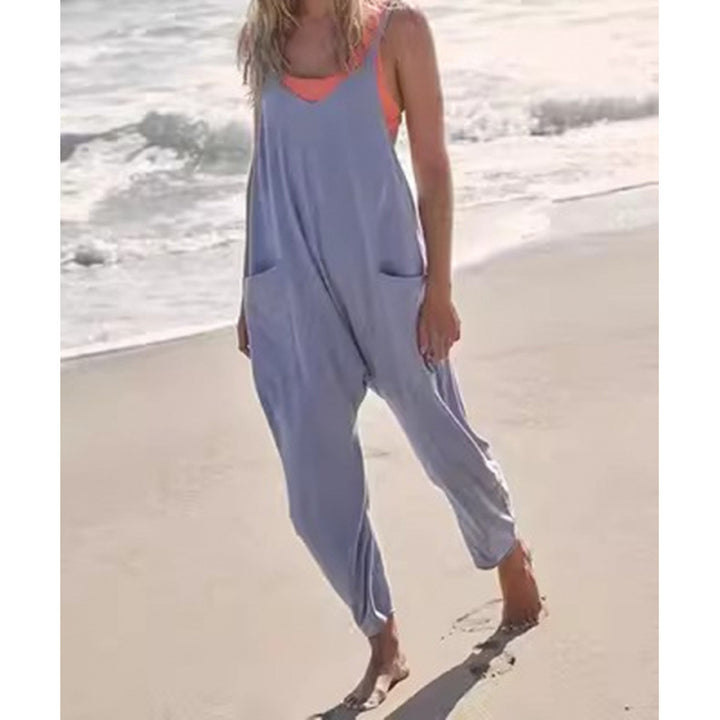 Damen Overall mit lässigem Schnitt und praktischen Taschen Drune