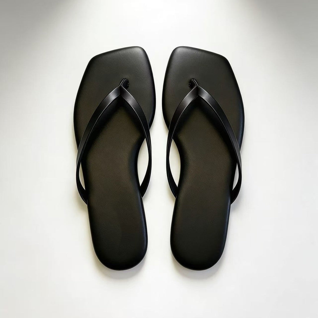 Damen Zehentrenner-Sandalen mit ergonomischem Fußbett und rutschfester Sohle Drune 1777487412