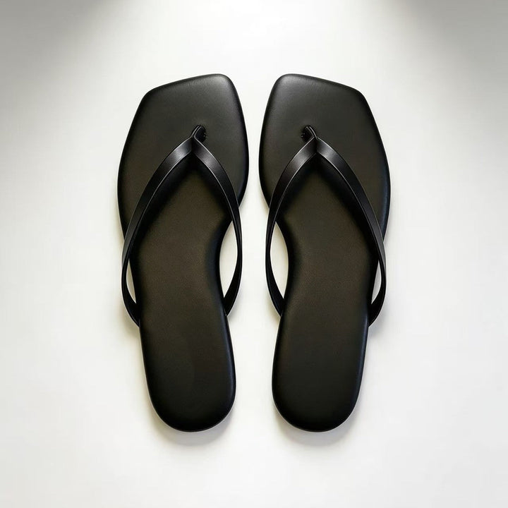 Damen Zehentrenner-Sandalen mit ergonomischem Fußbett und rutschfester Sohle Drune 1777487412
