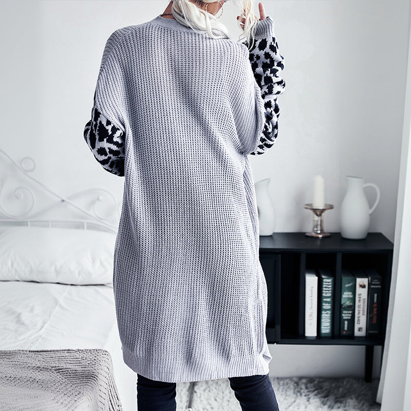 Damen modischer Strickcardigan mit einzigartigem Tierdesign Drune