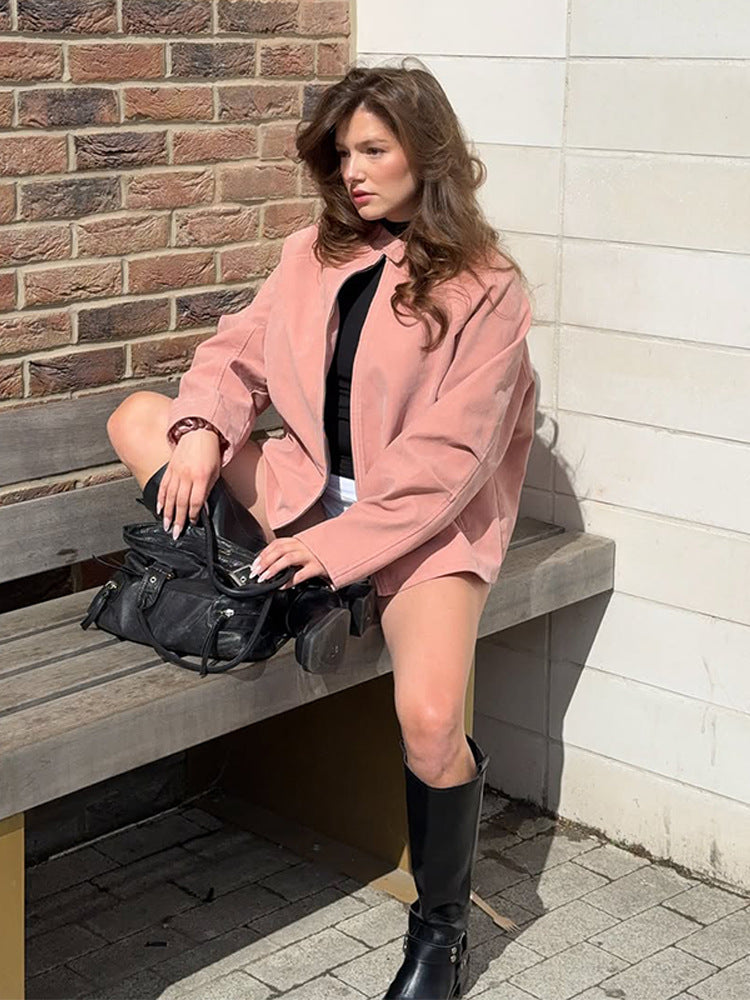 Damen Oversized Blazerjacke Drune