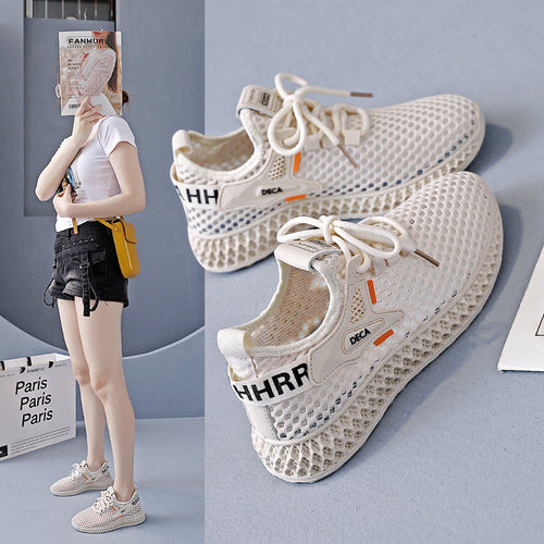 Damen Leichte und atmungsaktive Fitness-Sneaker Drune