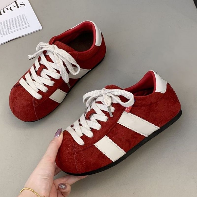 Damen Komfortable Sneaker aus hochwertigem Wildleder mit klassischem Design Drune