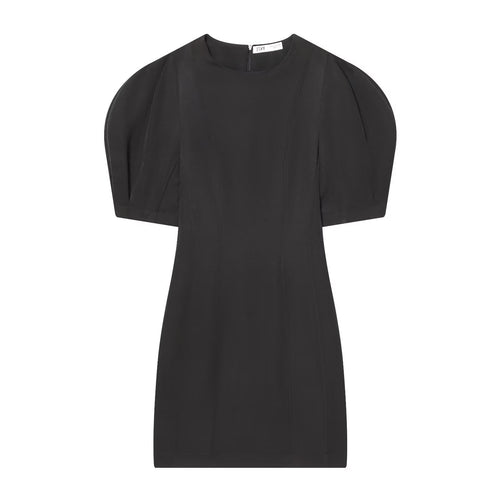 Damen elegantes Kleid mit Schulterpolstern und zeitlosem Design Drune