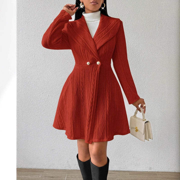 Damen Elegante und bequeme Strickjacke mit hoher Taille Drune