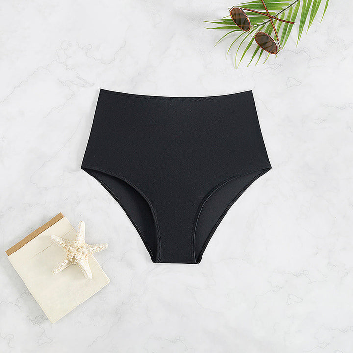 Damen Hochtaillierte Badeshort Drune