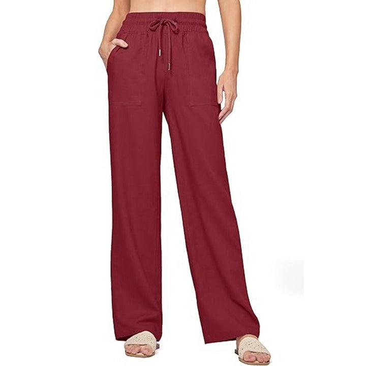 Damen Bequeme Weite Sommerhose Drune