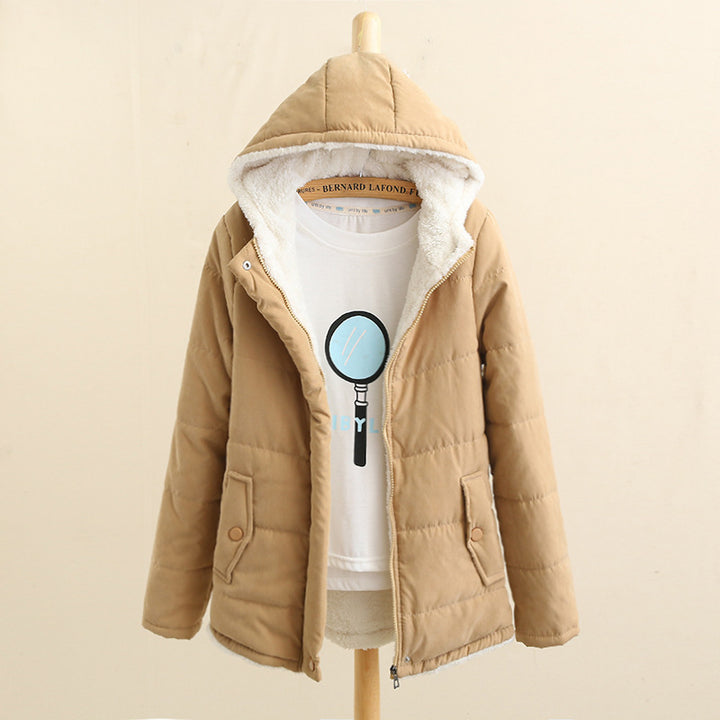 Damen gesteppte Übergangsjacke mit kuscheligem Fleece-Innenfutter und praktischen Taschen Drune