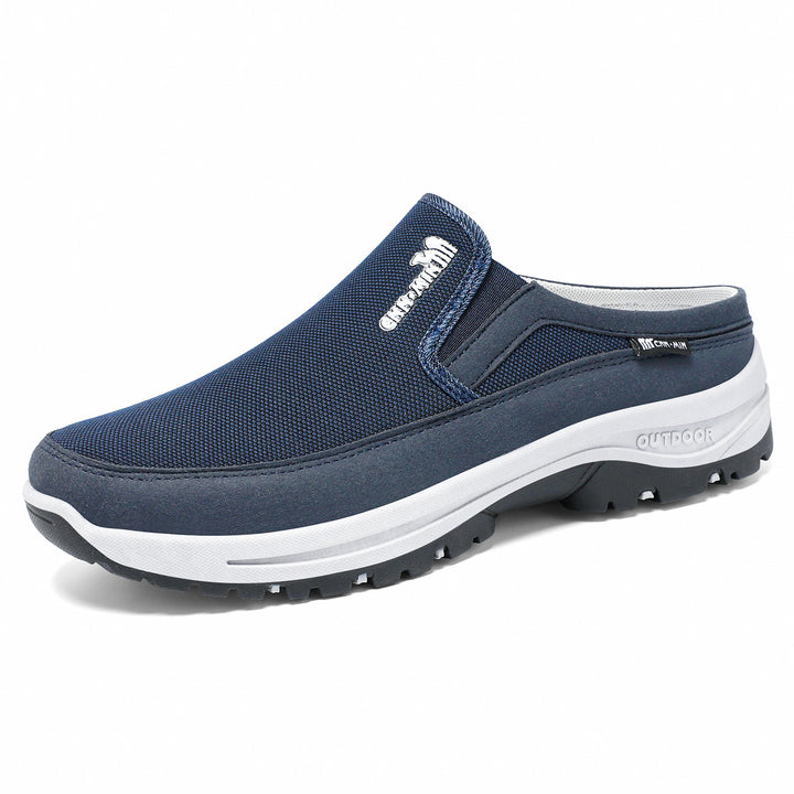 Herren nan atmungsaktiver Outdoor Clog-Slipper mit Memory-Fußbett Drune