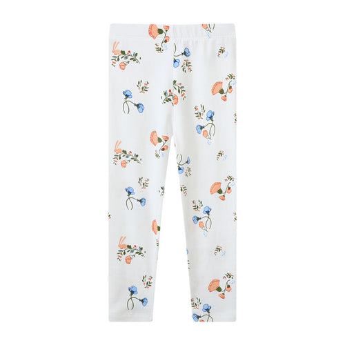 Mädchen Leggings mit floralem Muster Drune