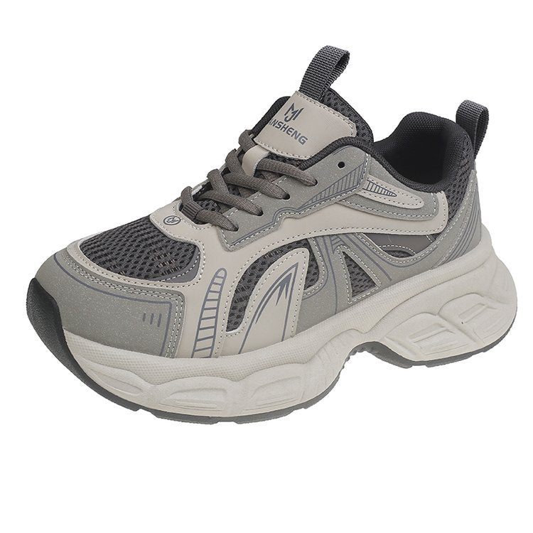 Damen Sportliche und atmungsaktive Sneakers mit dämpfender Sohle Drune