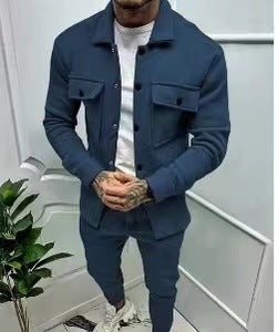 Herren Freizeit-Anzug mit praktischem Schnitt und Taschen Drune