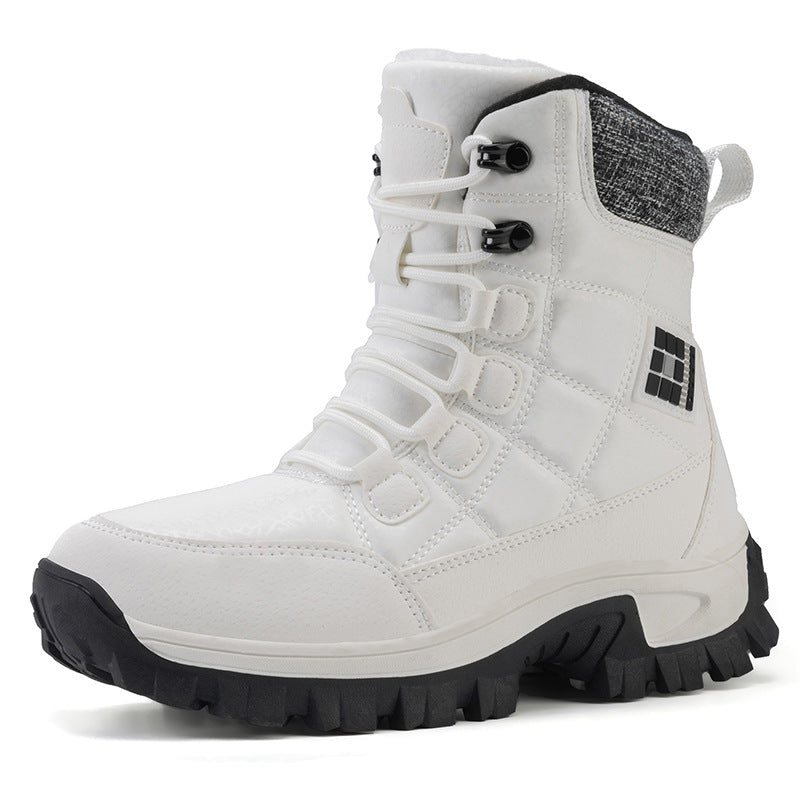 Damen Winterwanderstiefel mit rutschfester Sohle und isolierendem Innenfutter Drune
