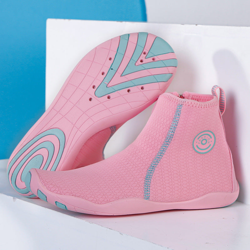 Damen Multifunktionale Wassersportschuhe mit rutschfester Sohle und hohem Schaft Drune