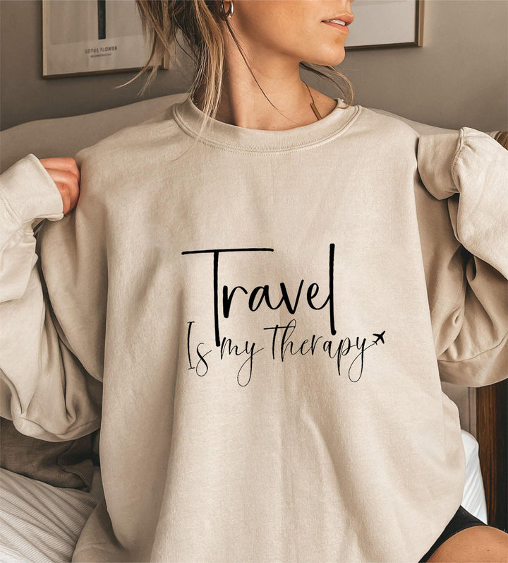 Damen Sweatshirt mit Statementaufschrift und Puffärmeln Drune