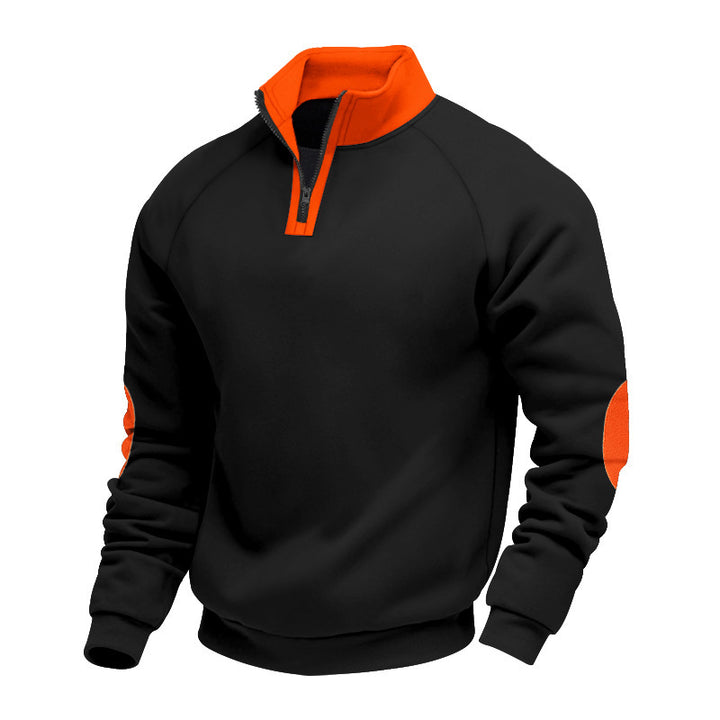 Herren Sportpullover mit hochwertigem Stehkragen Drune