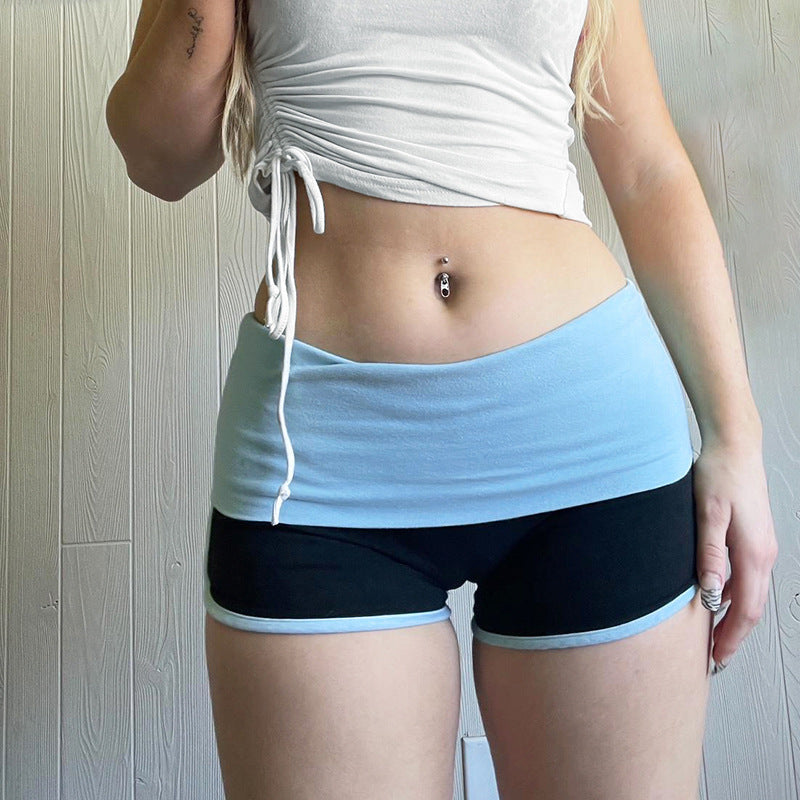 Damen Sportliche Shorts mit hohem Bund Drune