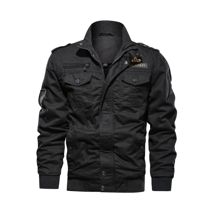 Herren Winterjacke mit funktionalen Taschen und warmem Futter Drune