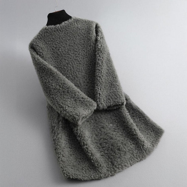 Drune | Teddyjacke Locker Schnitt Weich und Winterbereit