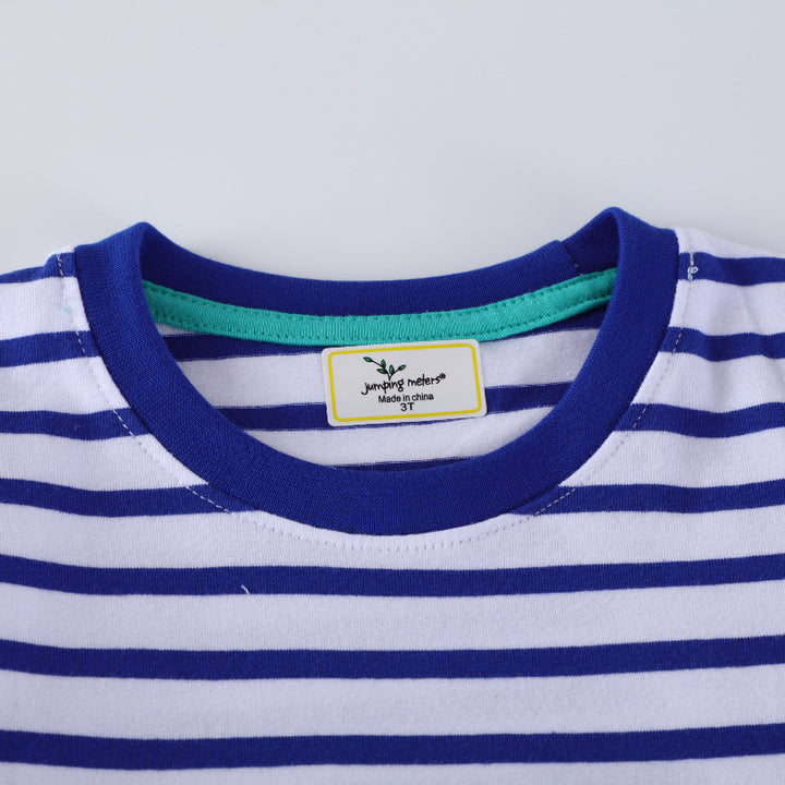 Unisex Baumwoll-T-Shirt mit buntem Baustellenmotiv Drune