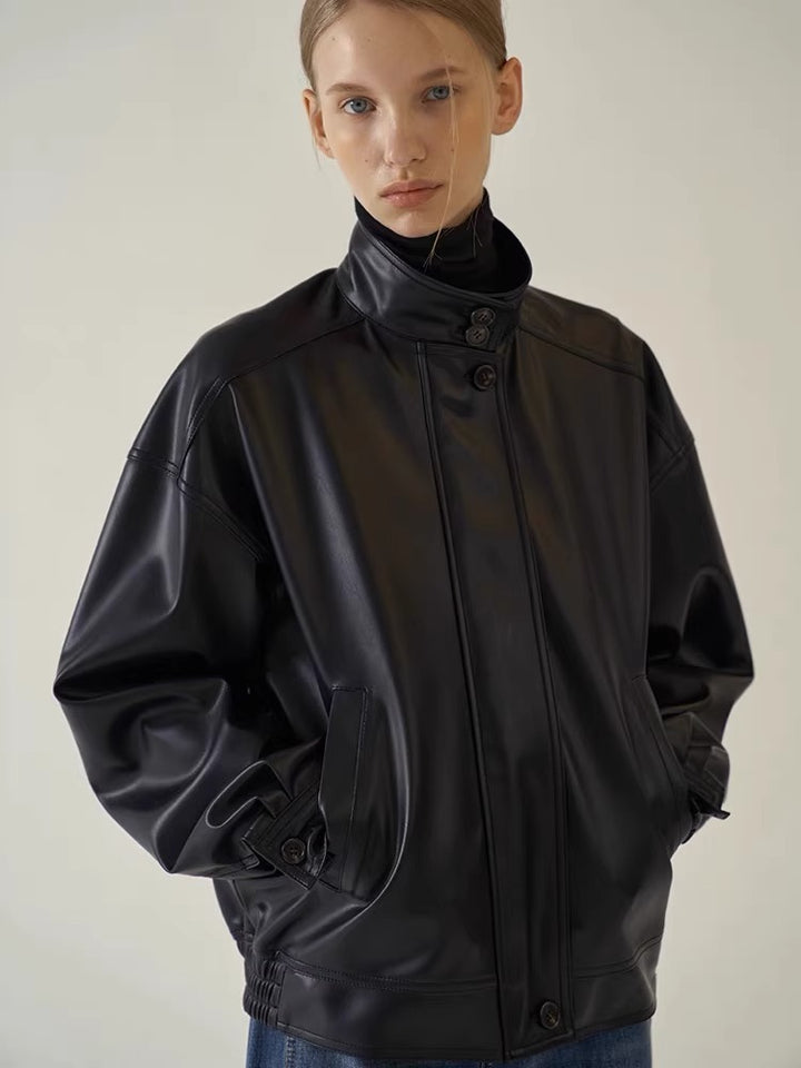 Damen Lederjacke Drune