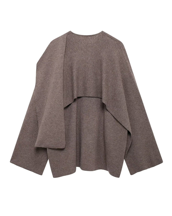 Drune | Schal Kurzer Strickmantel