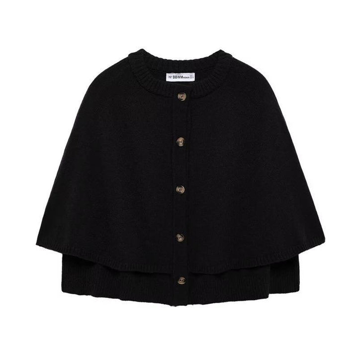 Damen modischer Umhangpullover Drune