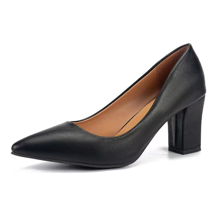 Damen Blockabsatz-Pumps mit elegantem Spitzendesign und komfortabler Innensohle Drune