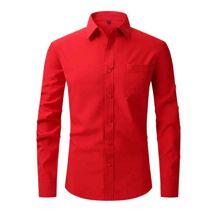 Herren Langarmhemd Drune