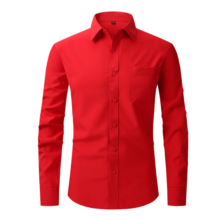 Herren Langarmhemd Drune