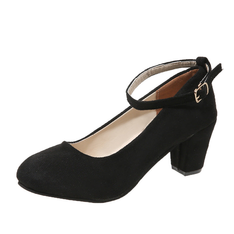 Damen Elegante Knöchelriemenabsätze Drune