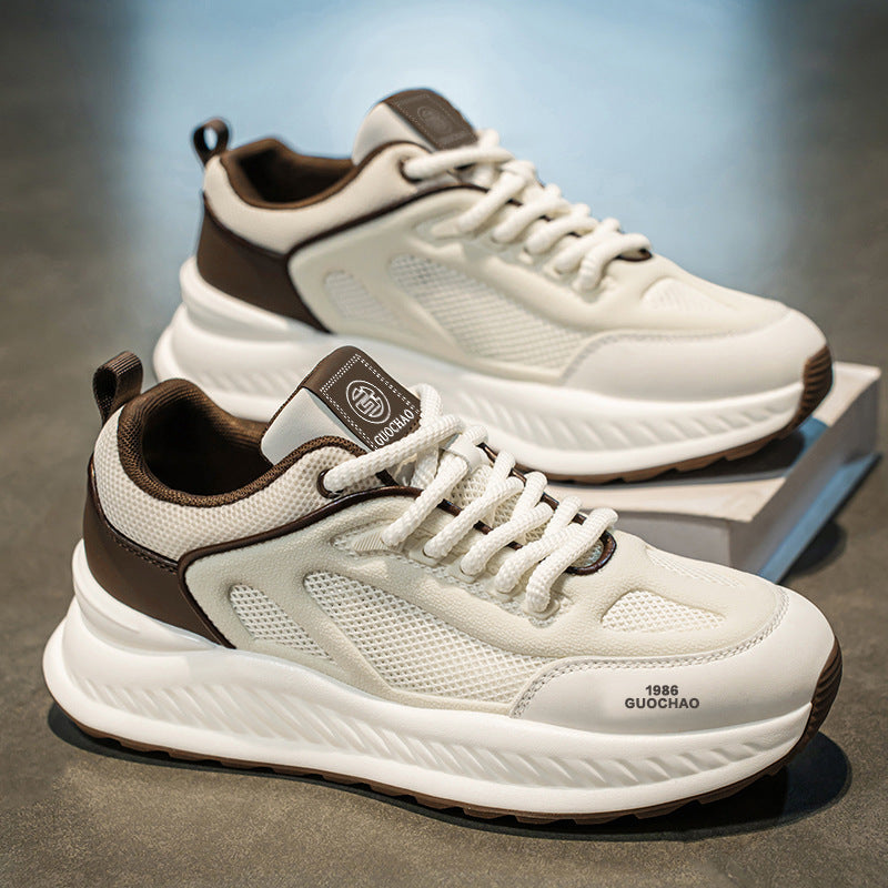 Damen Sportliche Sneakers mit atmungsaktiver Mesh-Oberfläche und stabiler Profilsohle Drune