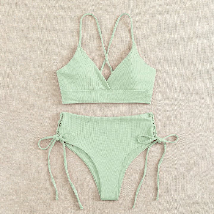 Damen Triangel-Bikini mit raffinierter Raffung Drune