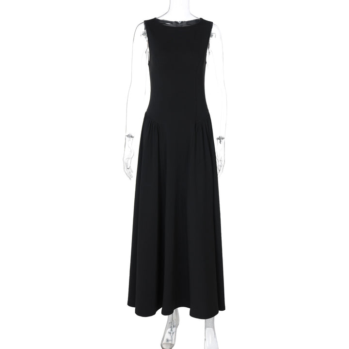 Damen Maxikleid mit elegantem Schnitt und fließendem Material Drune