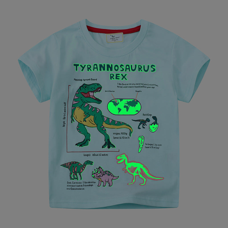 Jungen T-Shirt mit aufregendem Tyrannosaurus Rex Design Drune