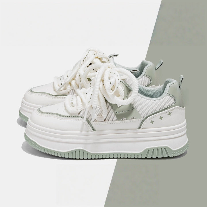 Damen Sneaker mit dämpfender Sohle und atmungsaktivem Mesh von Drune