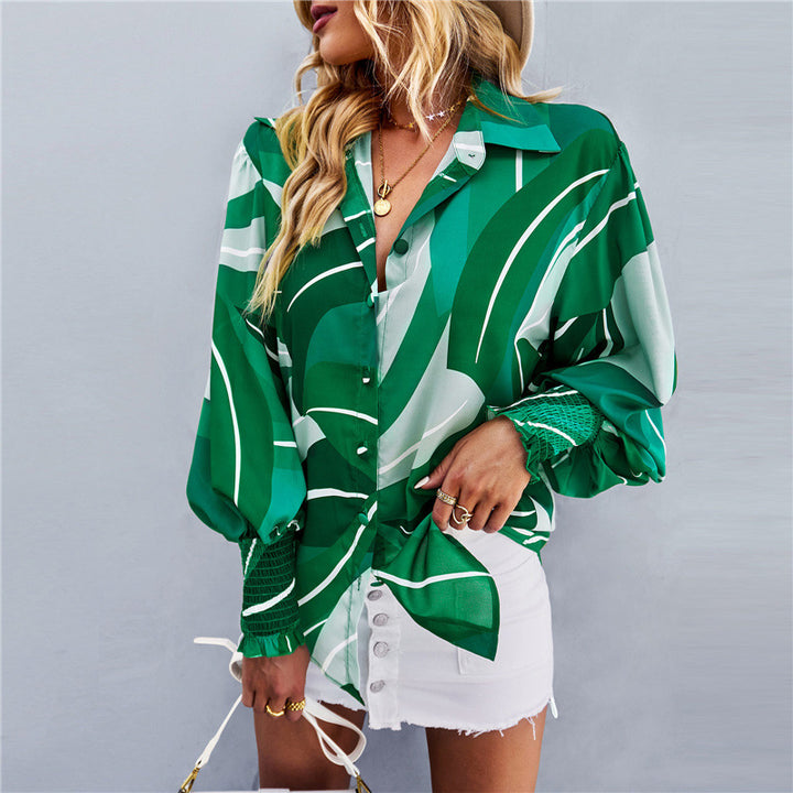 Damen Button-Up Karo Übergröße Hemd Drune