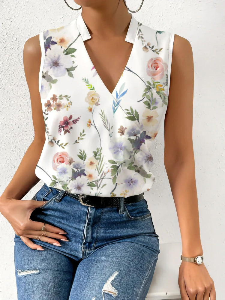 Damen schnittiges Sommeroberteil Drune