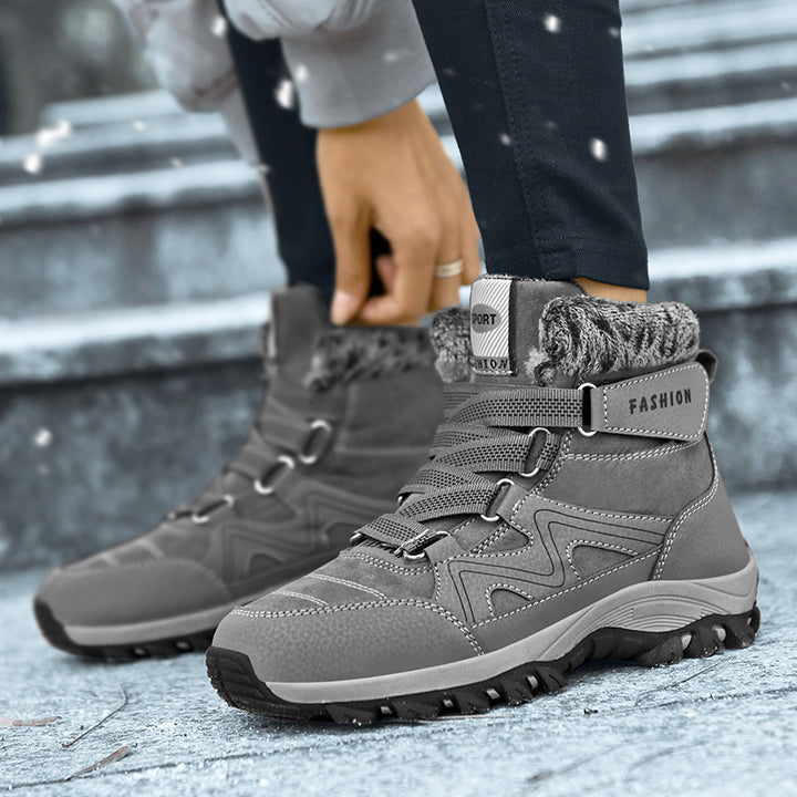 Damen Winterstiefel mit isolierter Fütterung und rutschfester Sohlenkonstruktion Drune