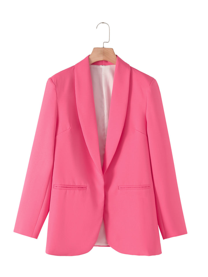 Damen eleganter Blazer mit modernem Schnitt und praktischen Taschen Drune