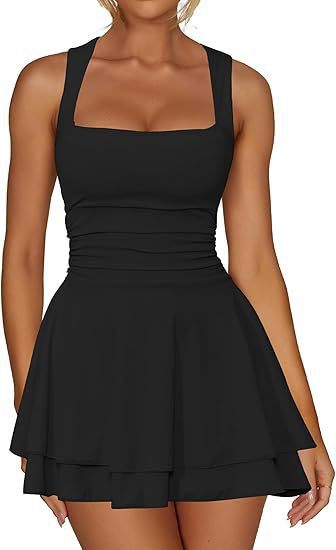 Feminines Ausgestelltes Schwimmdress Drune