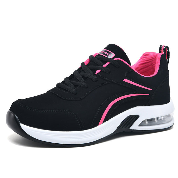 Herren nan luftgedämpfter City-Sneaker mit ergonomischer EVA-Zwischensohle und gepolsterter Knöchelmanschette Drune