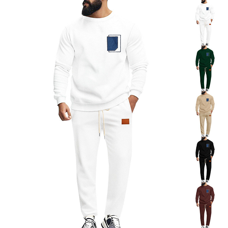 Herren Bequemer Freizeitanzug mit modischem Design und praktischen Taschen Drune