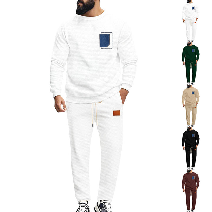 Herren Bequemer Freizeitanzug mit modischem Design und praktischen Taschen Drune