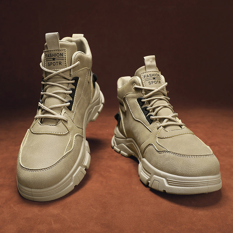 Damen Sportliche High-Top Sneakers mit atmungsaktivem Obermaterial und rutschfester Sohle Drune